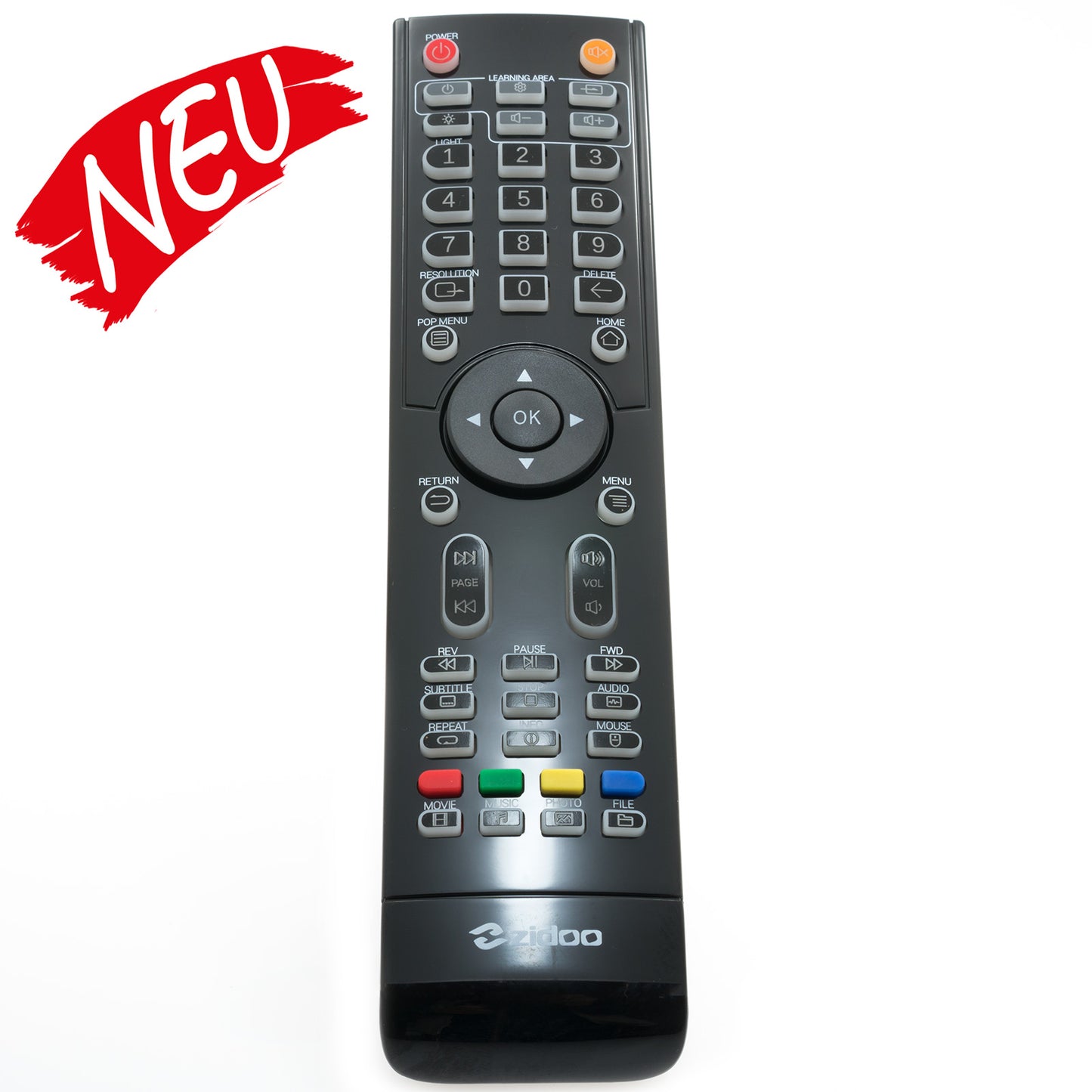 Zidoo Bluetooth Fernbedieung X10 Original Zidoo