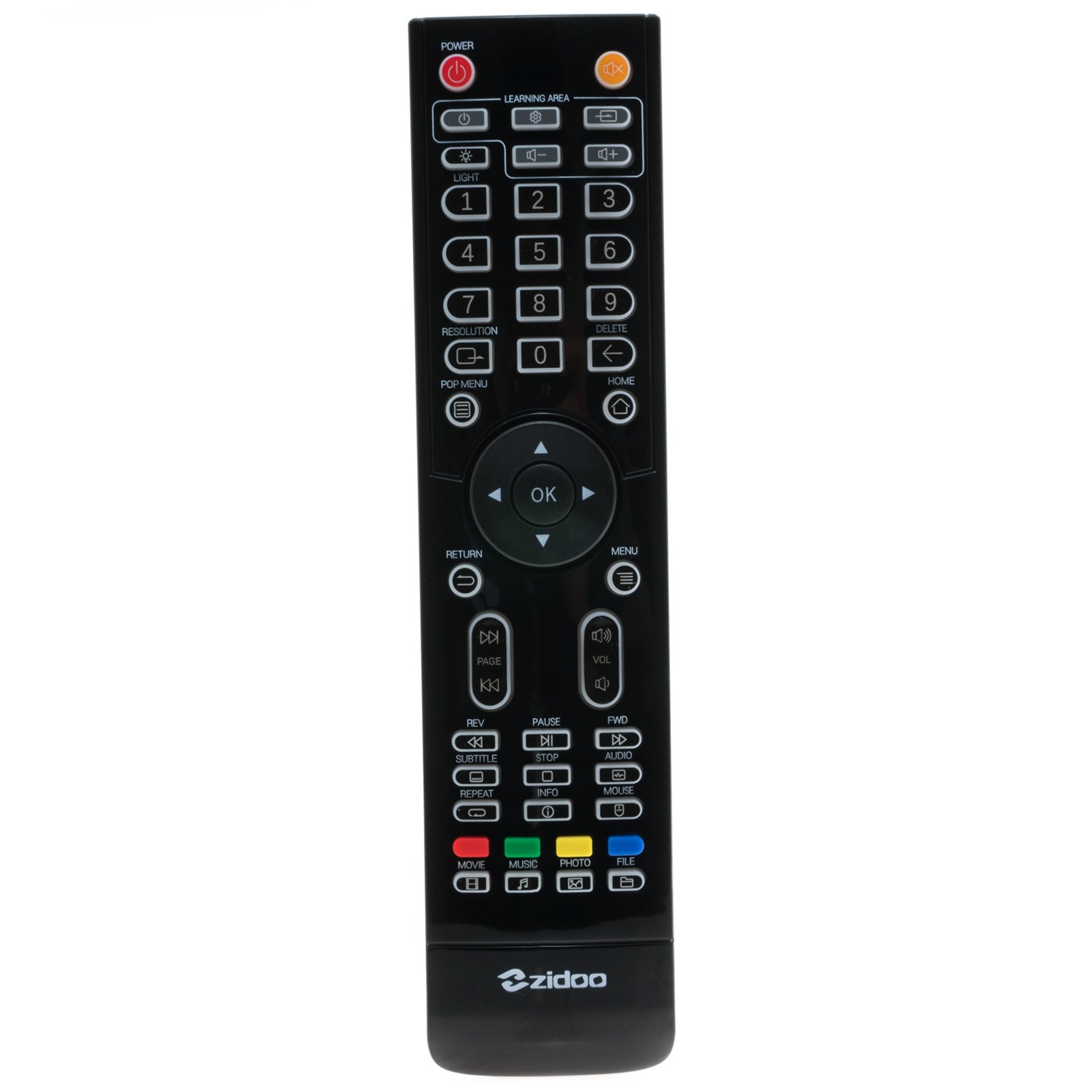Zidoo Bluetooth Fernbedieung X10 Original Zidoo