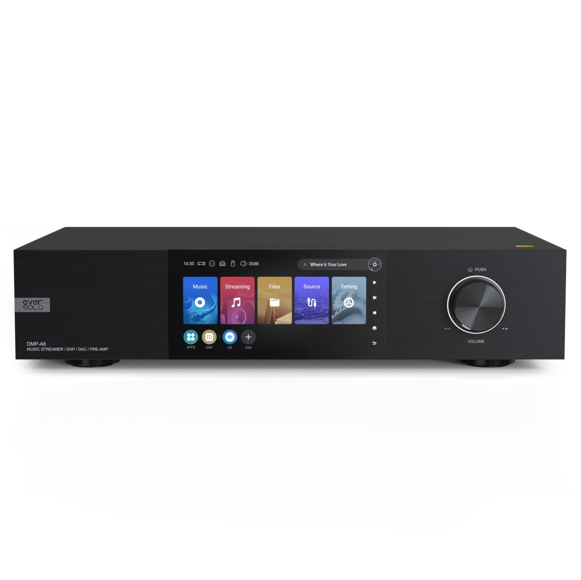 EverSolo DMP-A8 Digital Media Player Streamer EverSolo